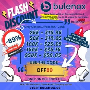 Cupón Bulenox 89% Opción 1